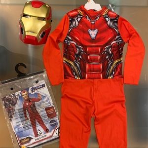 Age 4-6 Size Small Iron Man Avengers Costume
